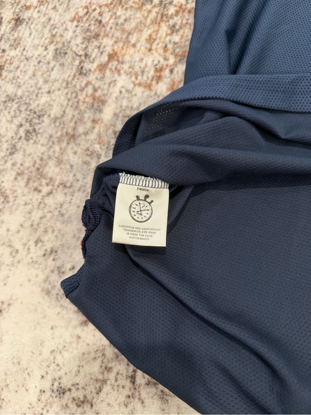 Tracksmith, Navy and Green, Van Cortlandt Running Shirt and Shorts Set | Men’s S - Picture 5 of 14